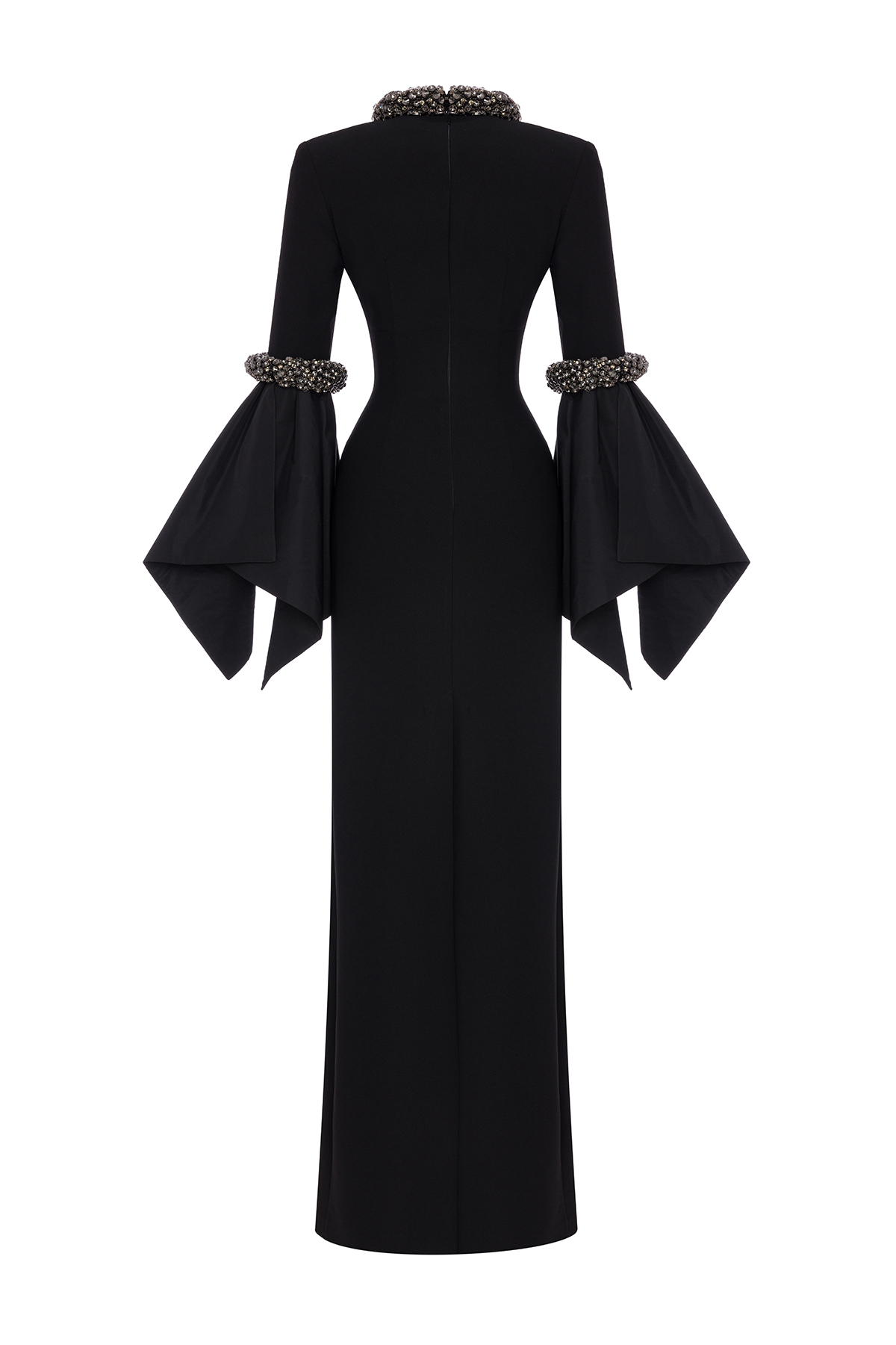statement black dress Jluxlabel Women's Glitz Hour Maxi Dress